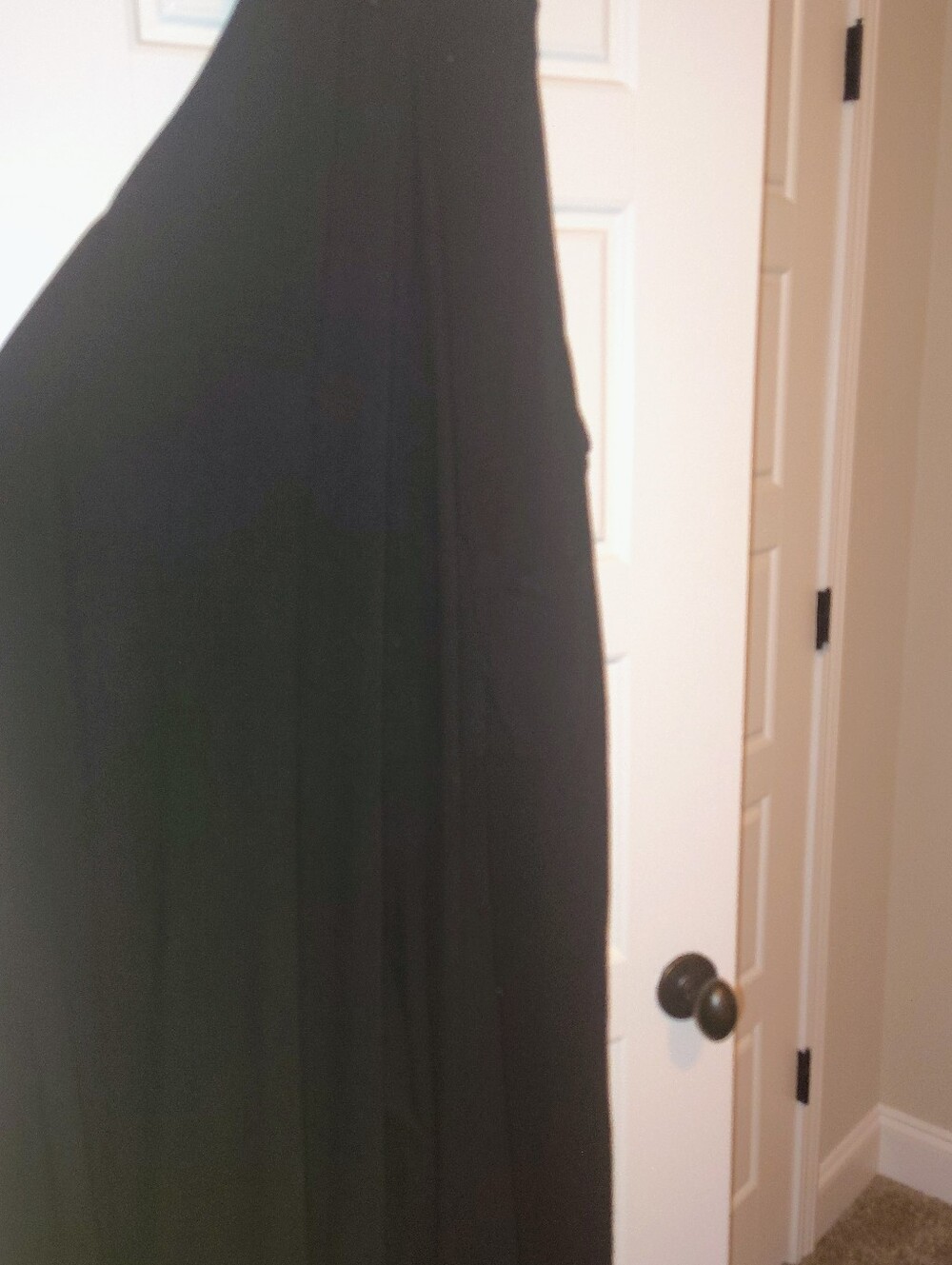 NATURAL LIFE Black Wide-Leg Tie-Strap Jumpsuit with Pockets- Carrington! - Picture 8 of 10